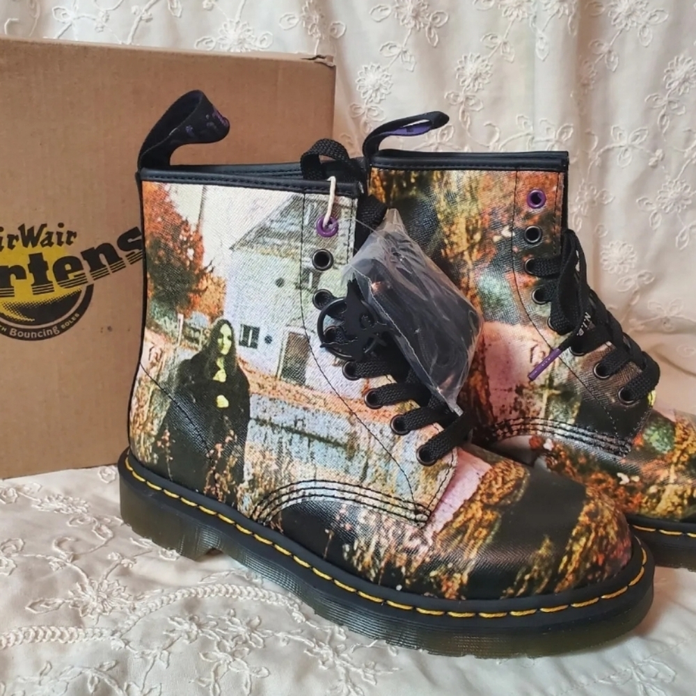 Dr. Martens 60 years Black Sabbath Boots